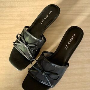 Steve Madden Kitten heels  Bow Mules